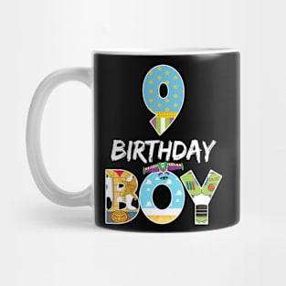 Toy Funny 9th Birthday Story B-day Gift For Boys Kids Mug